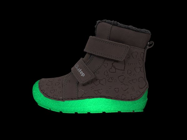 A D.D. Step W116 téli barefoot cipő sötétben világító talpa