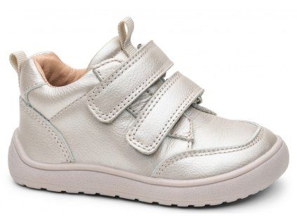 Protetika - Detské dievčenské barefoot topánky VIKI SILVER (Veľkosť topánok 36, Veľkosť topánok v cm 23,2)