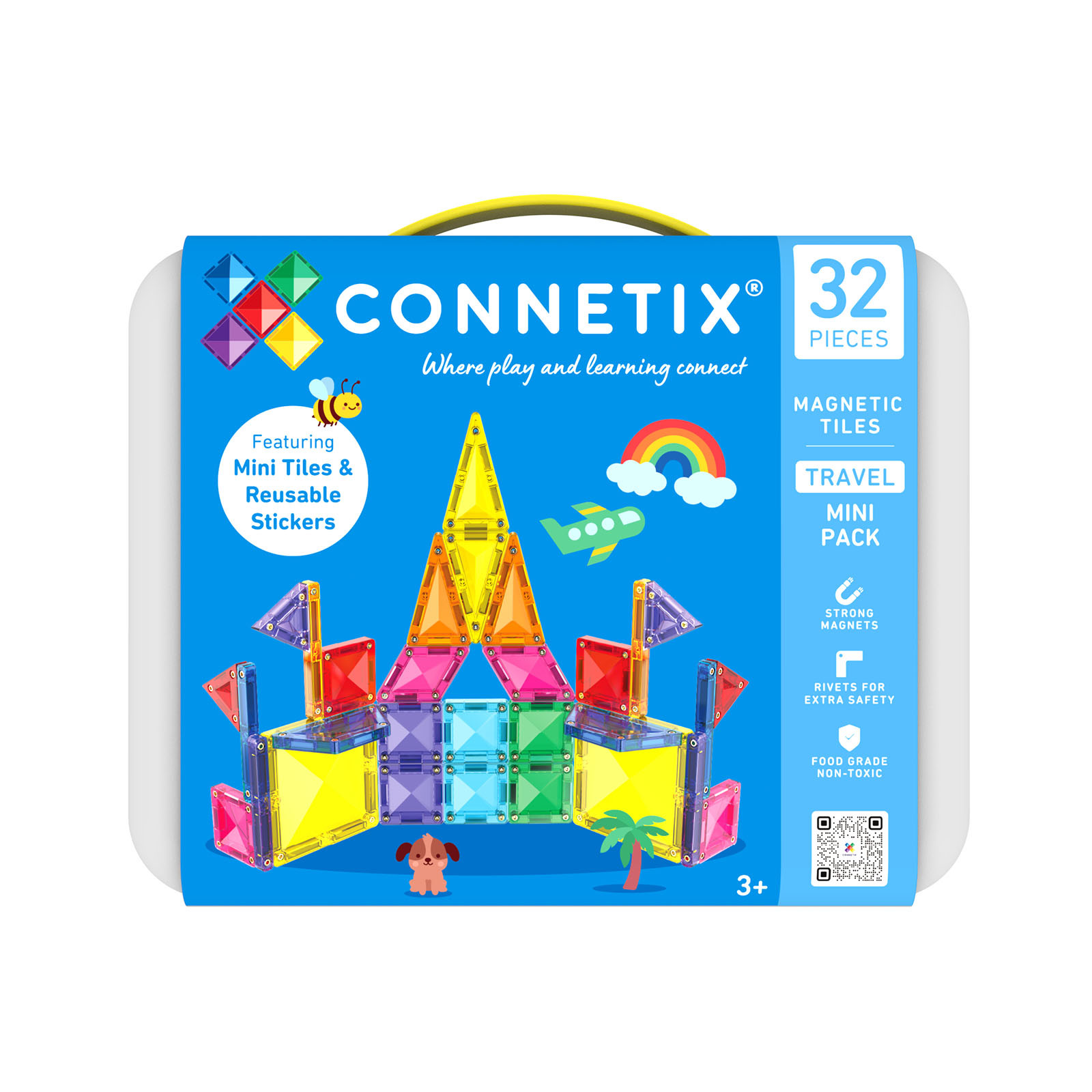 Cutia Connetix Travel Mini Pack 32 piese