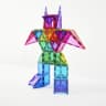 Robot construit din setul de construcție magnetic Connetix Bright